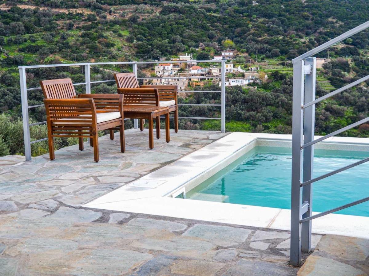 Kampos View - Quiet House At The End Of The Road, Private Pool Villa Kambos  ภายนอก รูปภาพ