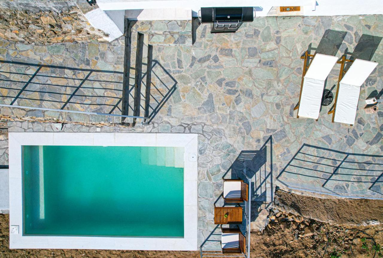 Kampos View - Quiet House At The End Of The Road, Private Pool Villa Kambos  ภายนอก รูปภาพ
